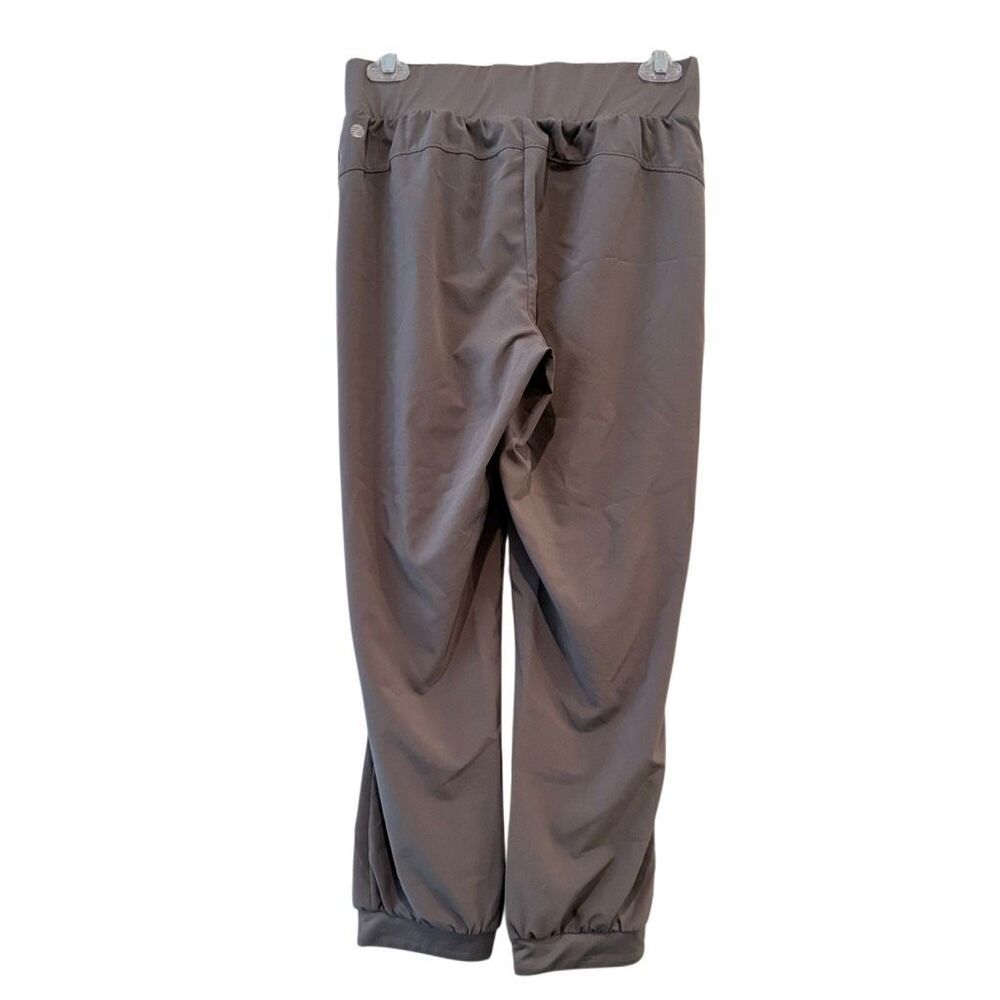 Z by Zella Elastic Waist High Rise Lightweight Active Jogger Pants Gray Small - Picture 3 of 4